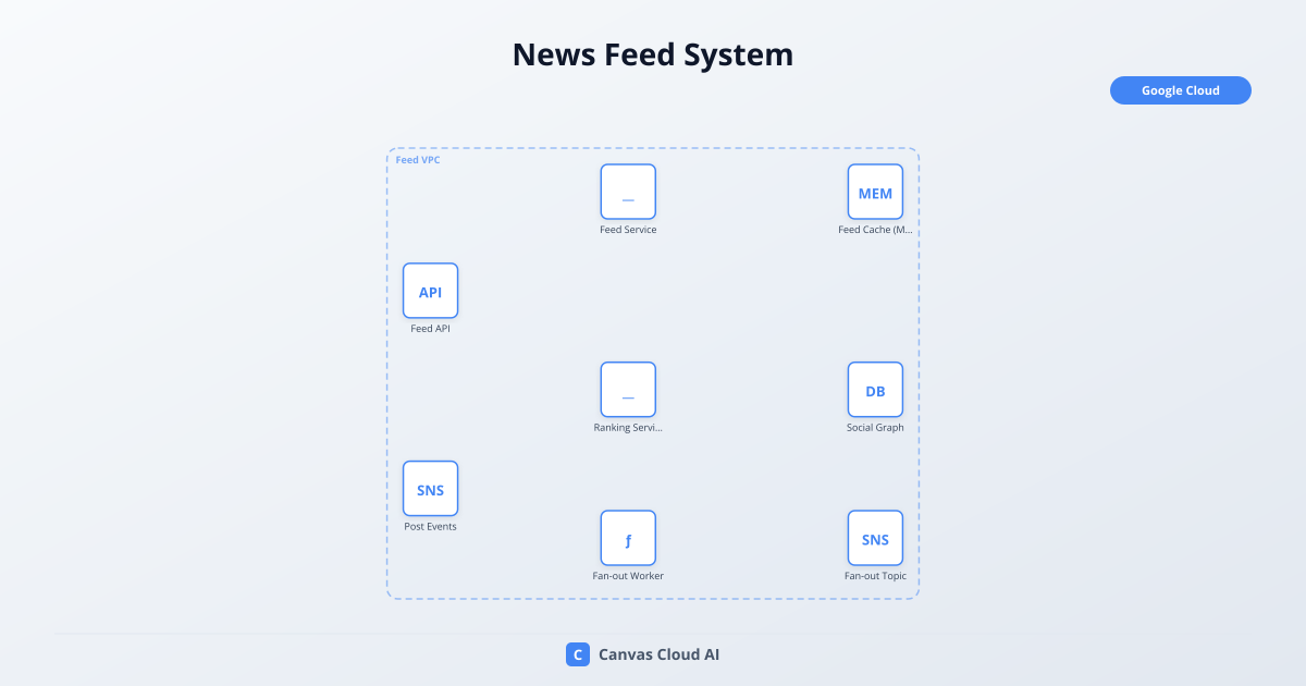 News Feed System | Canvas Cloud AI